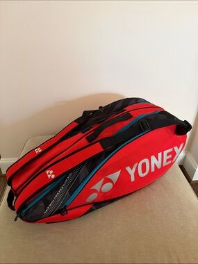 Yonex Red Tennis/Badminton Racket Bag